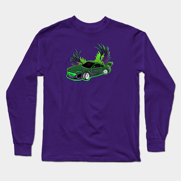 Winged Long Sleeve T-Shirt by LLDesign3r